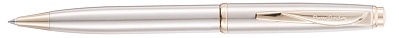 Ручка шариковая Pierre Cardin GAMME Classic. Цвет - стальной. Упаковка Е (Серебристый)