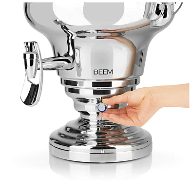 Самовар BEEM модель Royal, 15 литров, серебристый