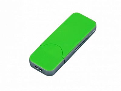 USB 2.0- флешка на 16 Гб в стиле I-phone (Зеленый)