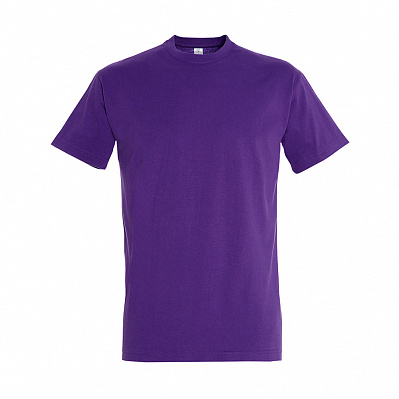 Футболка мужская IMPERIAL  фиолетовый, S, 100% хлопок, 190 г/м2 (Фиолетовый)
