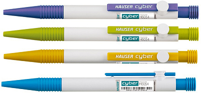 Шариковая ручка Hauser Cyber, пластик