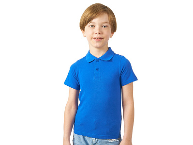 Рубашка поло First детская (Классический синий)