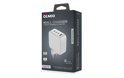 Сетевое ЗУ Olmio 100W