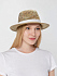 Шляпа Daydream, бежевая с белой лентой - Фото 5