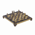 Шахматы "Византийская империя", бордовый с золотом - Фото 1