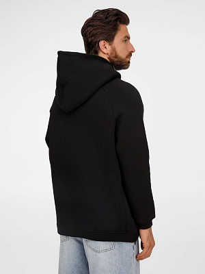 Худи унисекс оверсайз Easy Street, черное