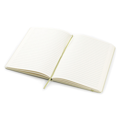 Блокнот из растительного сырья Tutti Frutti в твёрдом переплёте, киви