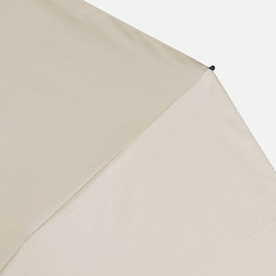 Зонт складной с УФ-защитой Ribstar, бежевый