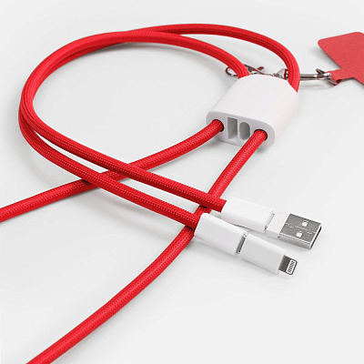 Кабель-ланьярд energyFlex Pro  (Красный)