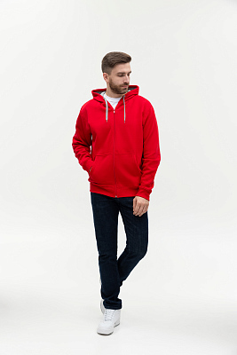 Толстовка мужская STAN с капюшоном на молнии футер с начёсом 280, 17