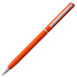 Ручка шариковая Hotel Chrome, ver.2, матовая оранжевая - Фото 2