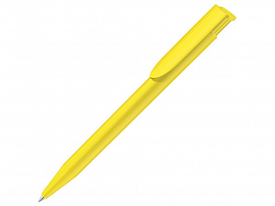 Ручка пластиковая шариковая Happy (Желтый)