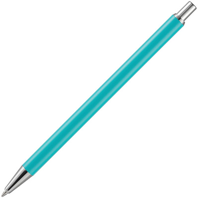 Ручка шариковая Slim Beam, бирюзовая (Бирюзовый)