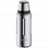 Термос Flask 1000, вакуумный, стальной матовый - Фото 1