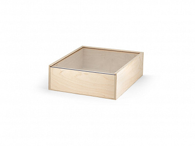Деревянная коробка BOXIE CLEAR L (Натуральный)