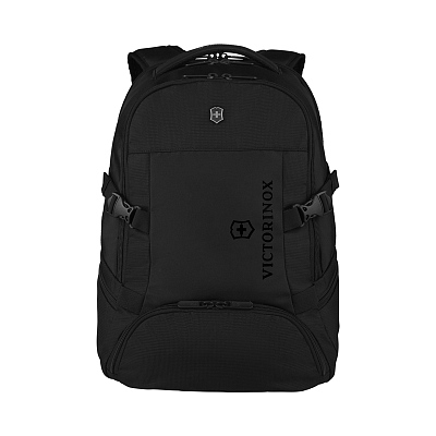 Рюкзак VICTORINOX VX Sport Evo Deluxe Backpack, чёрный, полиэстер, 35x25x48 см, 28 л