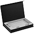 Коробка Silk с ложементом под ежедневник 13x21 см, флешку и ручку, черная - Фото 2