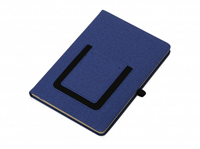 Блокнот А5 Pocket с карманом для телефона (Синий)