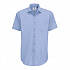 Рубашка мужская с коротким рукавом SSL/men, корпоративный голубой - Фото 2