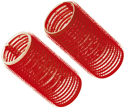 Бигуди-липучки Dewal Beauty d 36ммx63мм(10шт) красные (Красный)