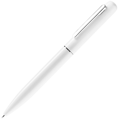 Ручка шариковая Scribo, матовая белая (Белый)