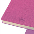 Бизнес-блокнот А5  "Provence", розовый , мягкая обложка, в клетку - Фото 5