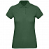 Рубашка поло женская Inspire, темно-зеленая - Фото 1