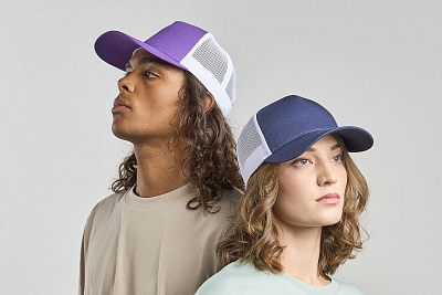 Бейсболка RAPPER COTTON-S, 5 клиньев, пластиковая застёжка