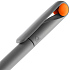 Ручка шариковая Prodir DS1 TMM Dot, серая с оранжевым - Фото 5
