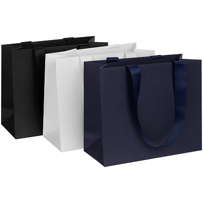 Пакет бумажный Manilla S, синий