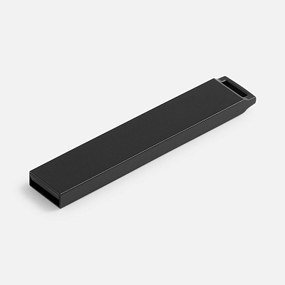 Флешка markBright Black с белой подсветкой, 32 Гб