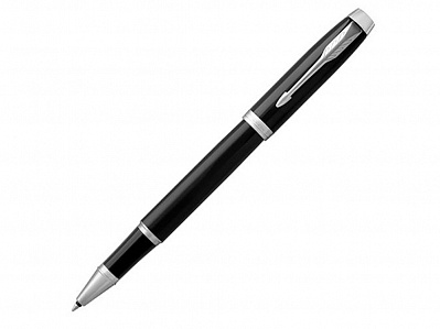 Ручка роллер Parker IM Core Black CT (Черный глянцевый/серебристый)