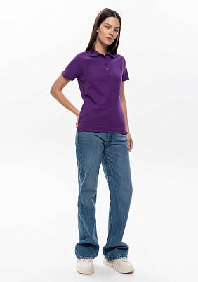 Рубашка поло женская STAN хлопок/полиэстер 185, 04WL