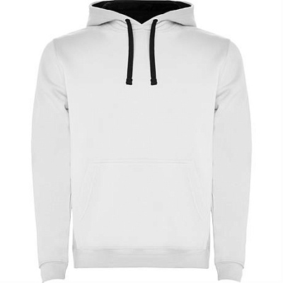 Толстовка URBAN мужская, БЕЛЫЙ/МОРСКОЙ СИНИЙ S (Белый/Морской синий)