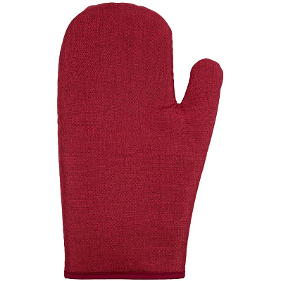 Прихватка-рукавица Settle In, красная (Красный)