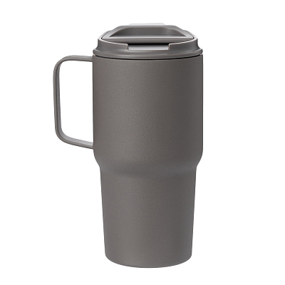 Термокружка вакуумная Авентура (Aventura), серая