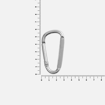 Карабин Raby, серебристый