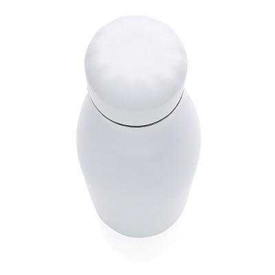 Вакуумная бутылка из нержавеющей стали с крышкой в тон 500 мл