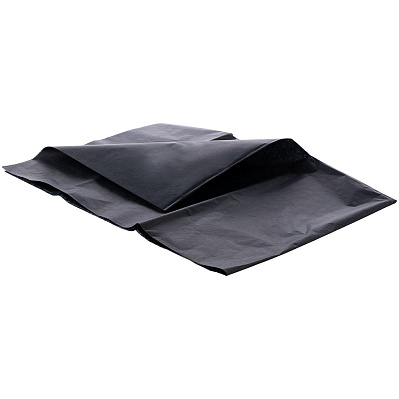 Декоративная упаковочная бумага Tissue, черная (Черный)