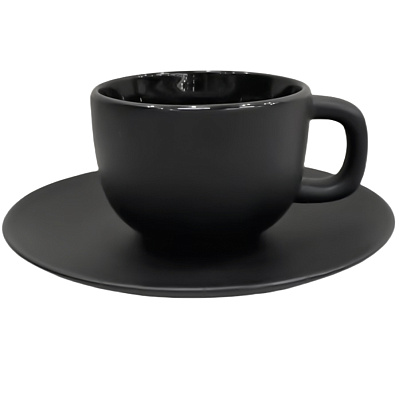 Чайная пара Frozen, чёрная (Чёрный)