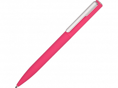 Ручка пластиковая шариковая Bon soft-touch (Розовый)