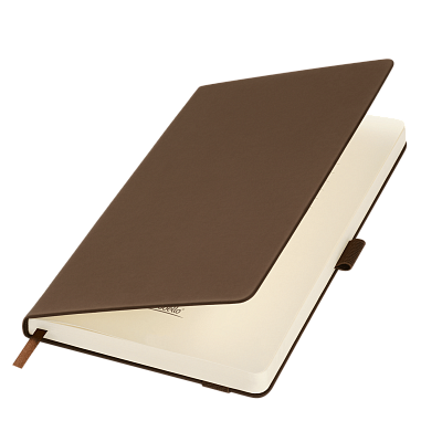 Ежедневник Альфа (Alpha) недатированный, коричневый/бежевый