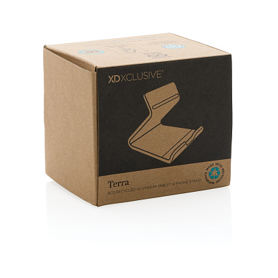 Подставка для телефона и планшета Terra из переработанного алюминия RCS