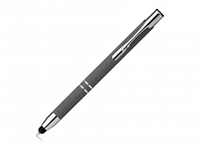Ручка металлическая шариковая (Серый)