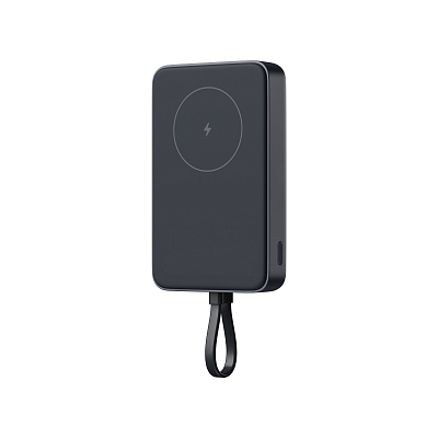 Беспроводной магнитный ПЗУ Xiaomi 33W Magnetic Power Bank 10000mAh (Integrated Cable), темно-серый