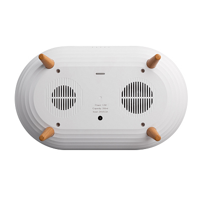 Увлажнитель воздуха "Smart Air" с bluetooth-колонкой, мелодиями и релаксирующими шумами, с подсветкой и ароматизатором, белый