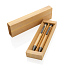 Набор Bamboo с ручкой и карандашом в коробке - Фото 2