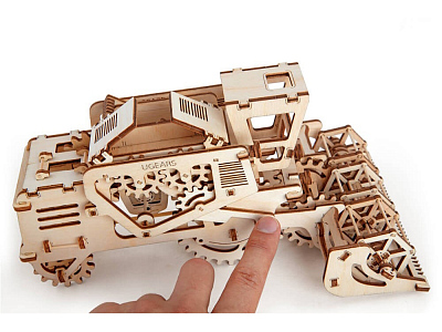 3D-ПАЗЛ UGEARS Комбайн