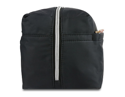 Несессер дорожный BUGATTI Lido, чёрный, полиэстер, 27х14х14 см, 5 л