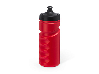Бутылка спортивная RUNNING из полиэтилена (Красный)